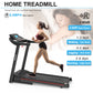Radiance Fitshow App Home Foldable Treadmill With Incline, Folding Treadmill For Home Workout, Electric Walking Running Treadmill Machine 5 LCD Screen 250 LB Capacity Bluetooth Music