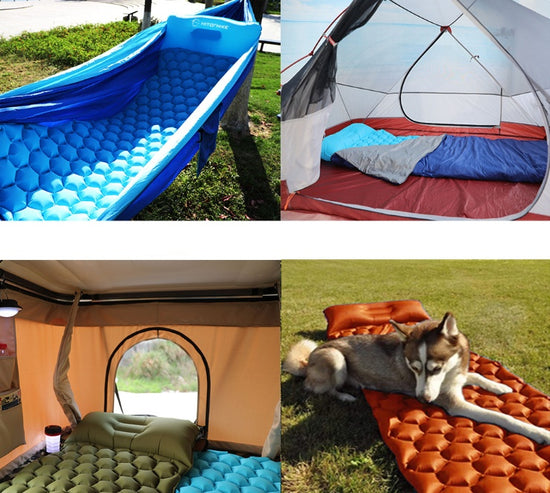 Radiance Outdoor Camping Inflatable Honeycomb Mattress Tent Sleeping Mat