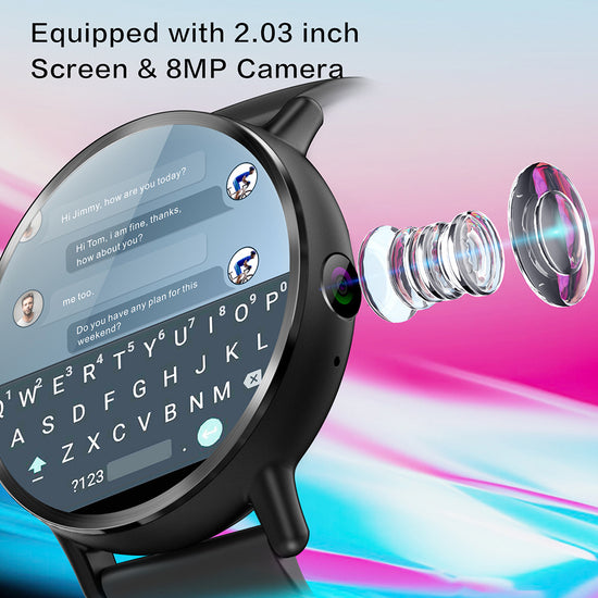 Android 4G smart watch phone with Large screen