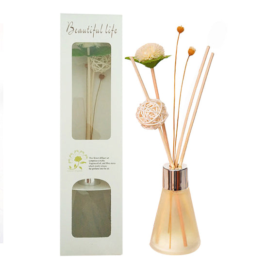 Reed Dried Flower Diffuser Set