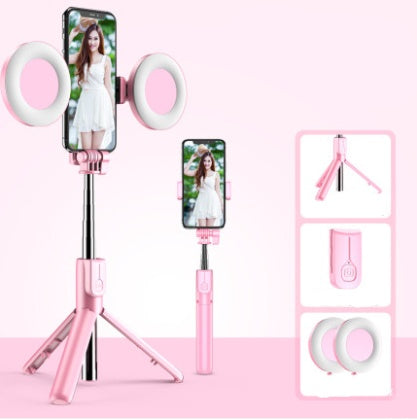 Bluetooth fill-in-one selfie stick