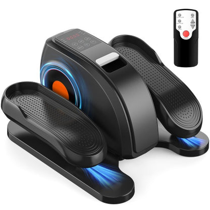 Radiance Under-Desk Elliptical Machine Compact  Quiet Mini Pedal Exerciser With Adjustable Speed, LED Display, Portable Fitness Solution For Home Or Office Workouts