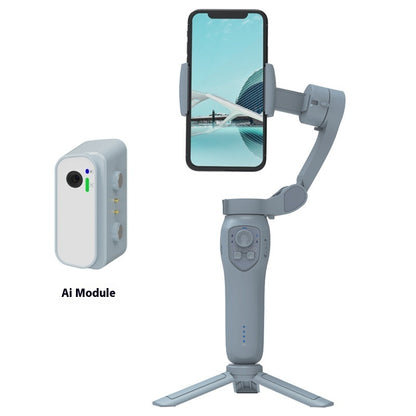 AI face tracking Three-axis Anti-shake Phone Stabilizer with Tripod Head