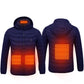 New Heated Jacket Coat USB Electric Jacket Cotton Coat Heater Thermal Clothing Heating Vest Men/wemen Clothes Winter