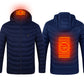 New Heated Jacket Coat USB Electric Jacket Cotton Coat Heater Thermal Clothing Heating Vest Men/wemen Clothes Winter