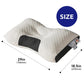 Orthopedic Contour Pillow For Neck Support - Adjustable Ergonomic Bone-Shaped Design With High-Quality