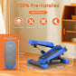 Radiance Home Office 330lb Weight Capacity Mini Stepper With Resistance Band And LCD Display