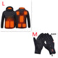 New Heated Jacket Coat USB Electric Jacket Cotton Coat Heater Thermal Clothing Heating Vest Men/wemen Clothes Winter