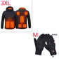 New Heated Jacket Coat USB Electric Jacket Cotton Coat Heater Thermal Clothing Heating Vest Men/wemen Clothes Winter