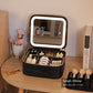 LED Mirror Makeup Bag