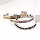 Colorful Inspirational Stainless Steel Bracelet